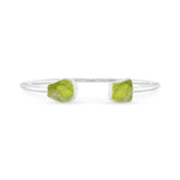 peridot twister bracelet