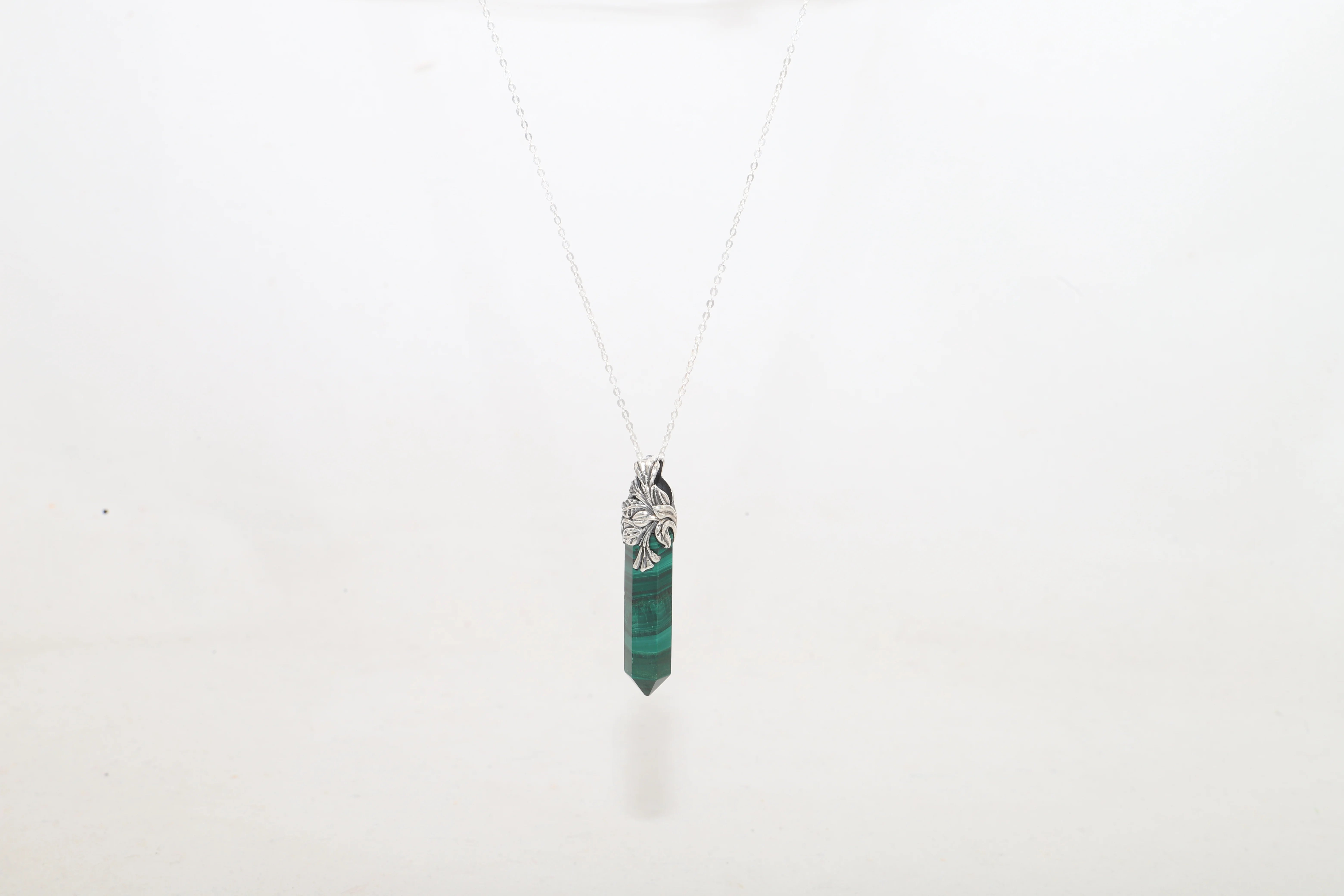 malachite pendant
