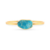 turquoise rough bracelet