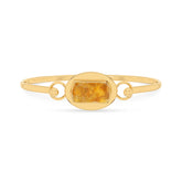 citrine rough bracelet