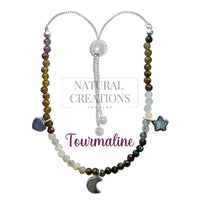 multi tourmaline cut bracelet