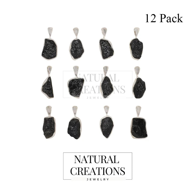 black tourmaline pendant