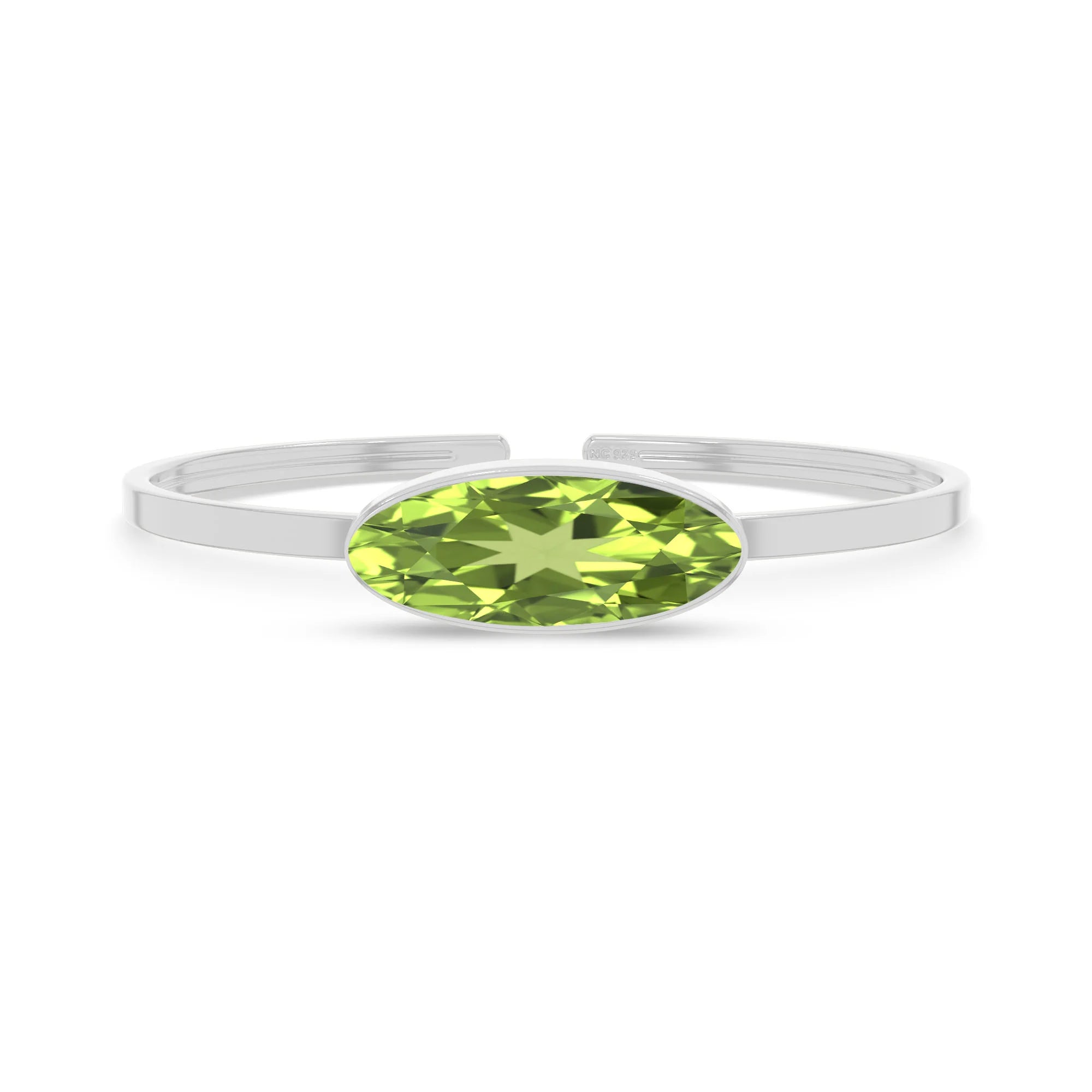 peridot cut bracelet