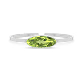 peridot cut bracelet