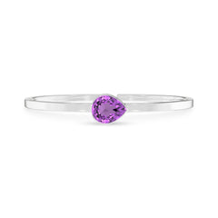 amethyst cut bracelet