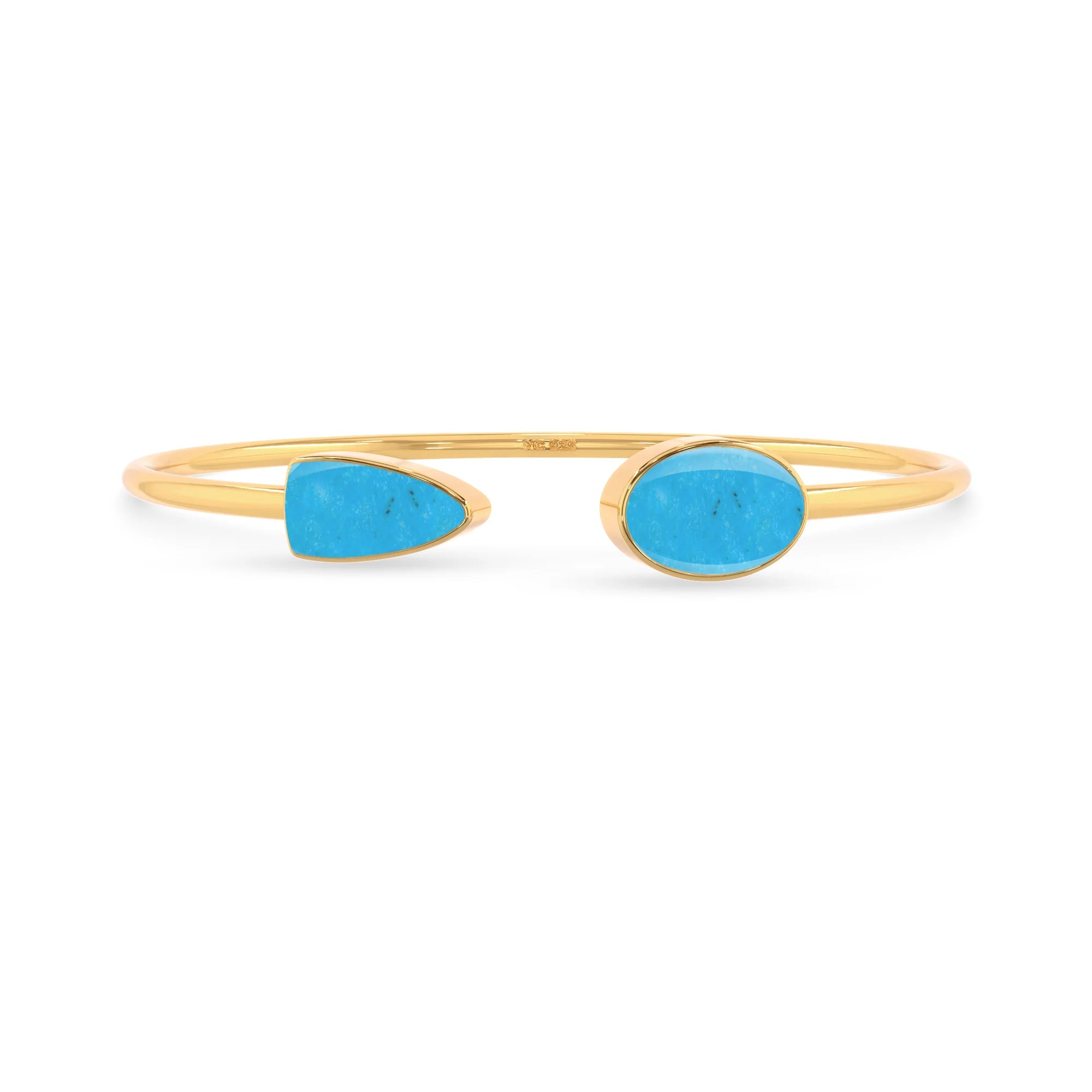 turquoise cab bracelet