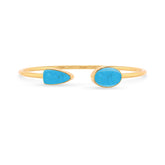 turquoise cab bracelet