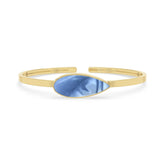 blue opal rough bracelet