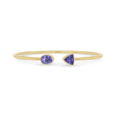 tanzanite cut bracelet