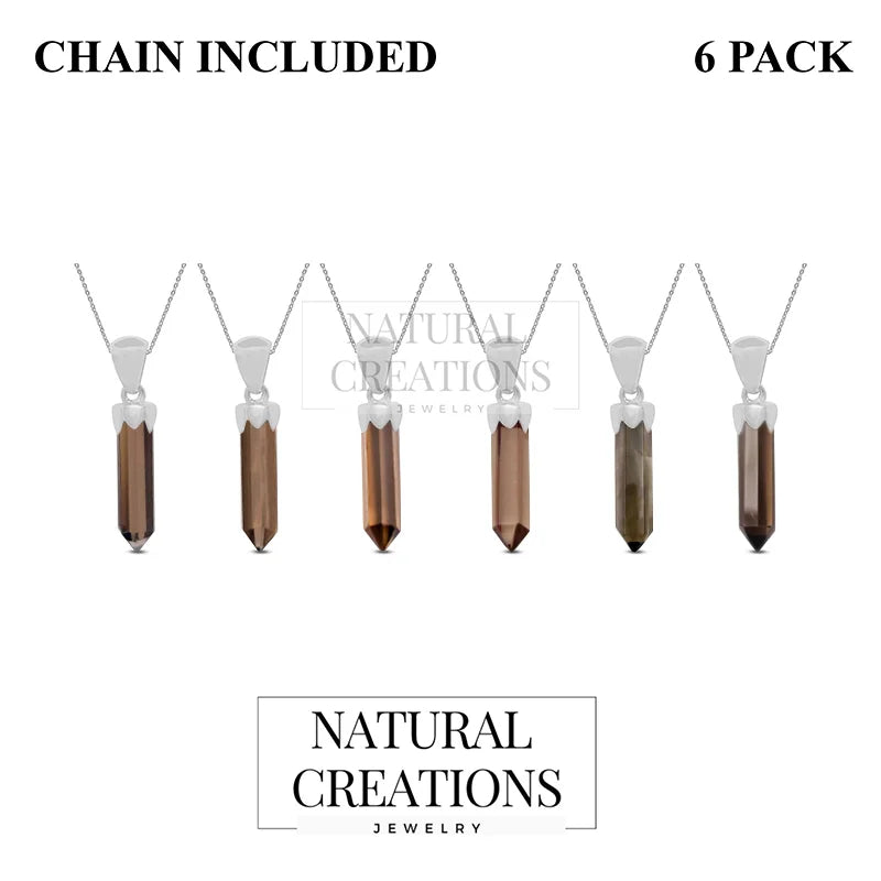 smoky-quartz pendant