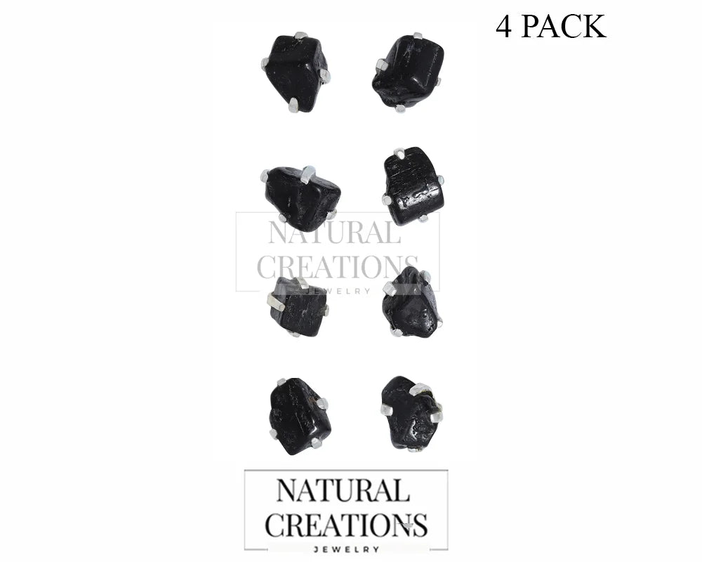 black tourmaline earrings