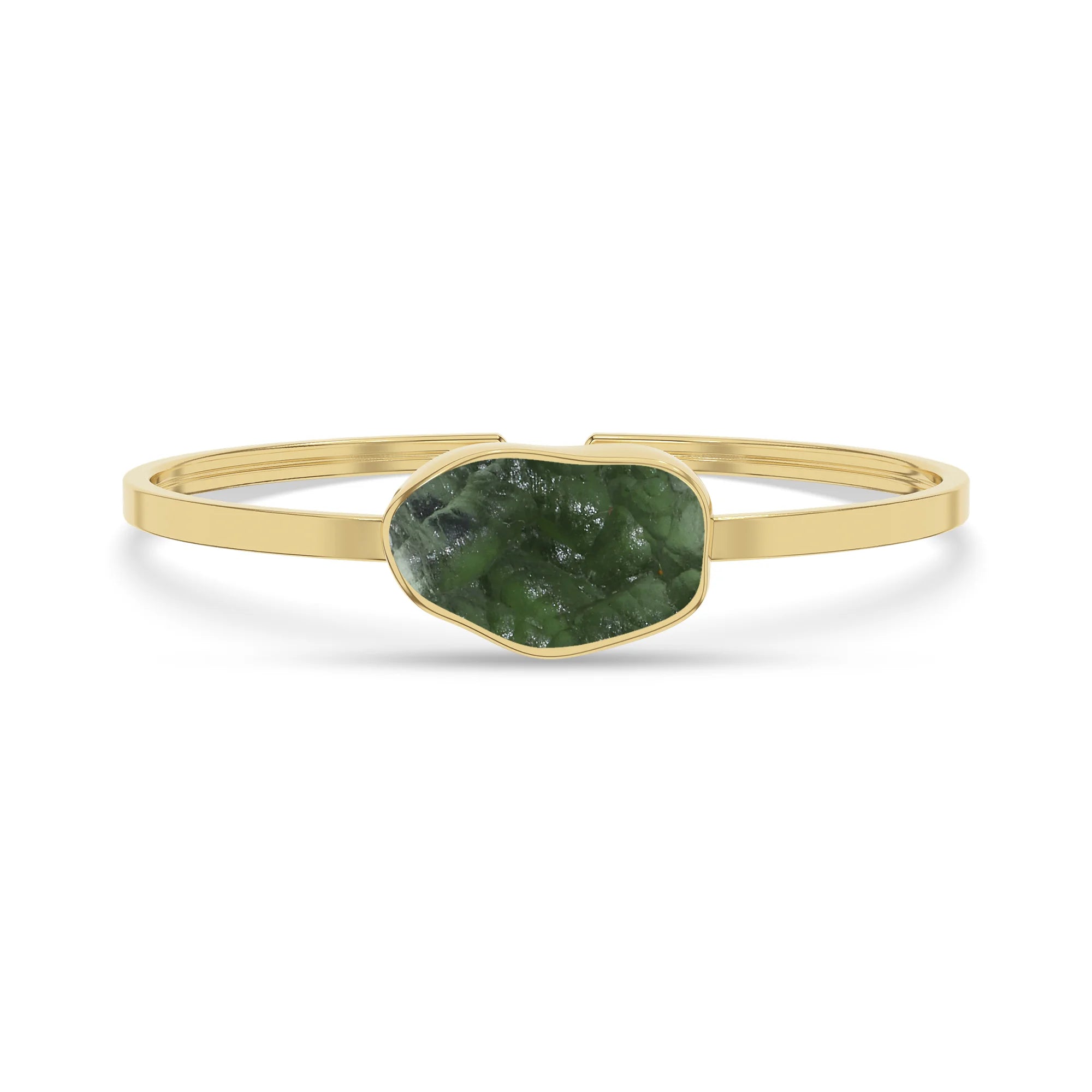 moldavite rough bracelet