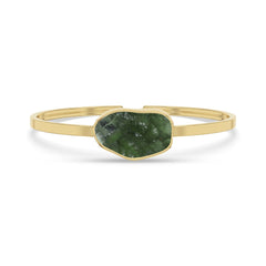 moldavite rough bracelet