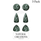 seraphinite cab earrings