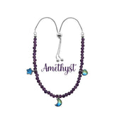 amethyst cut bracelet