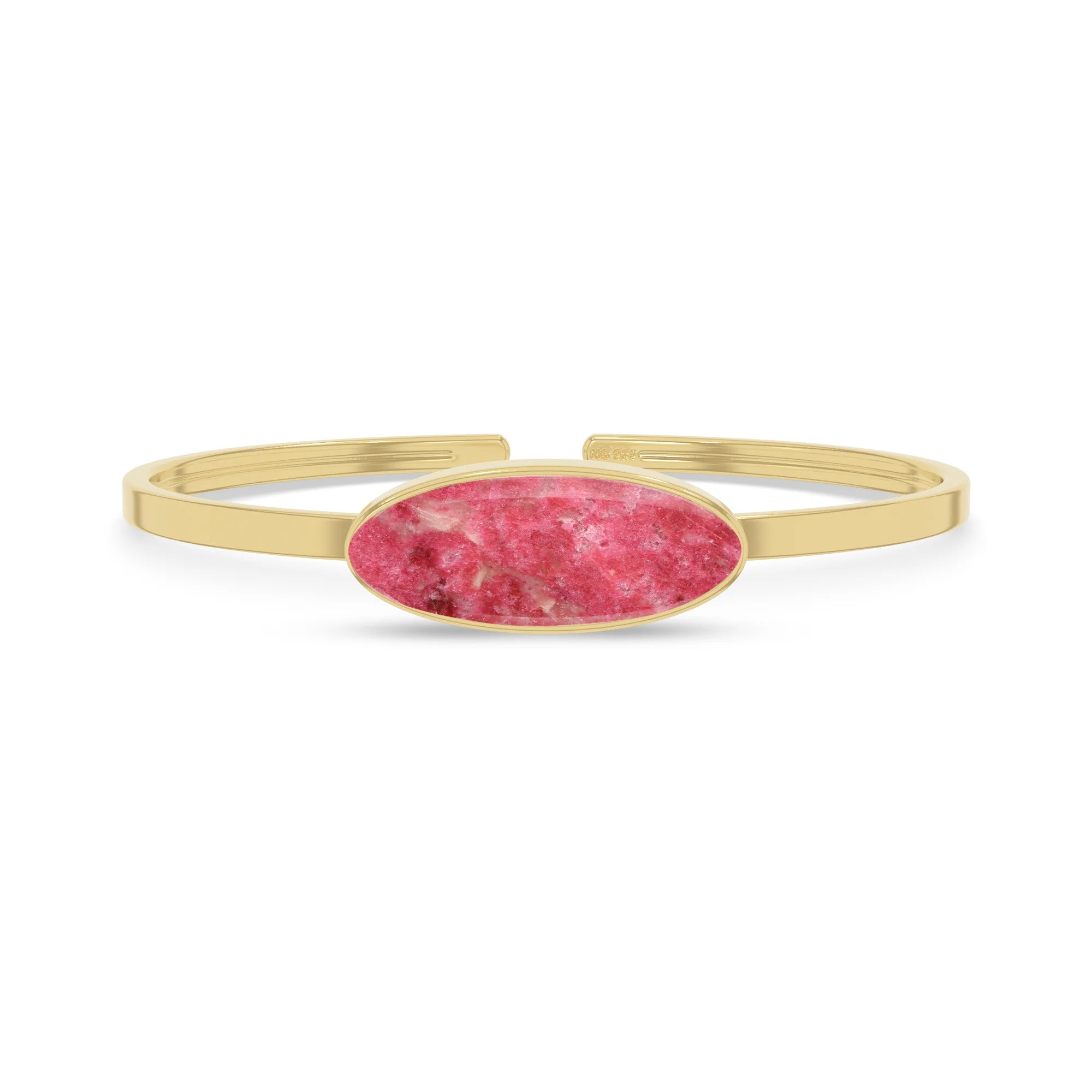 thulite rough bracelet