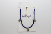 lapis lazuli cut bracelet