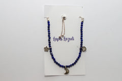 lapis lazuli cut bracelet