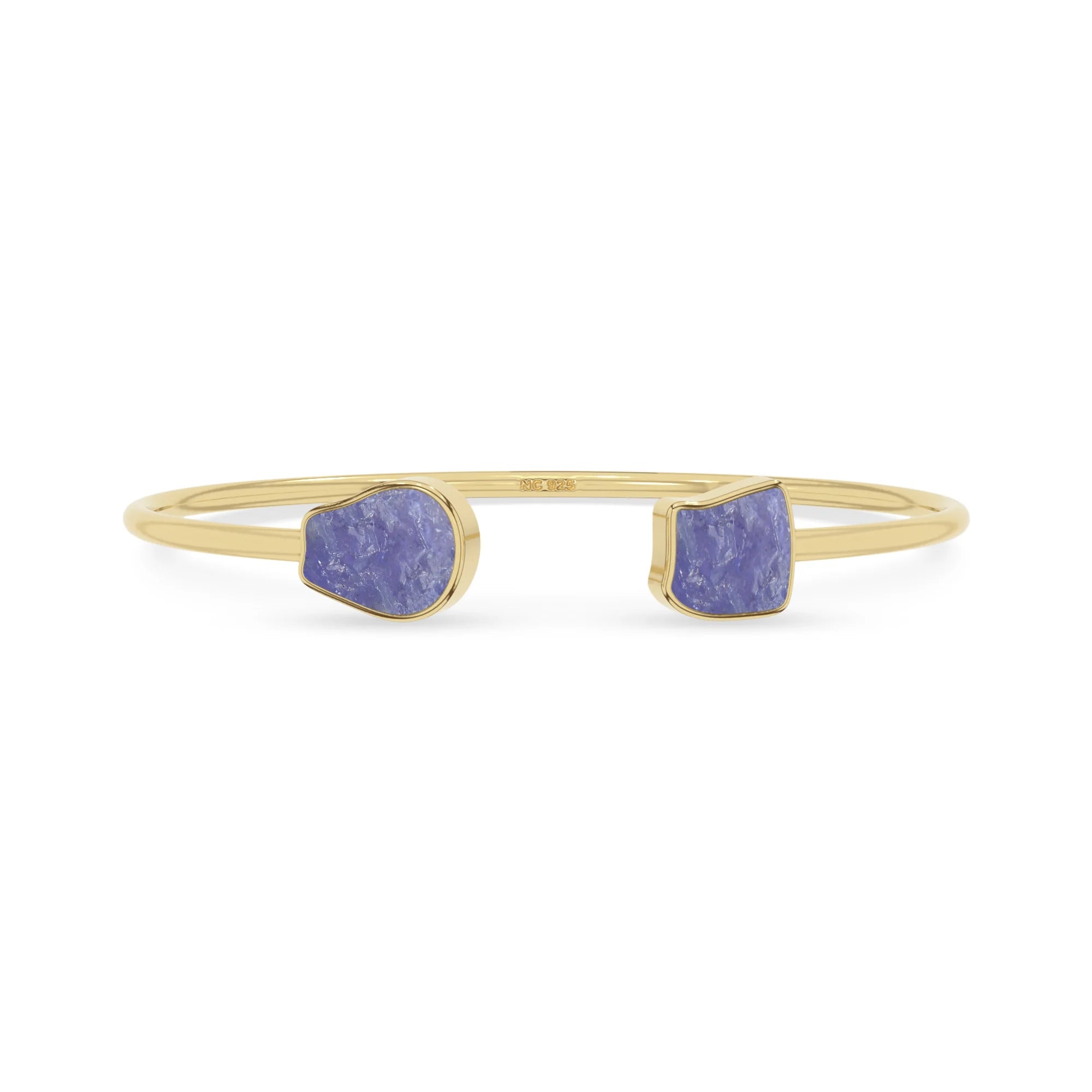 tanzanite twister bracelet