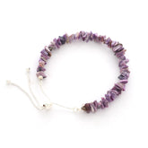 charoite rough bracelet