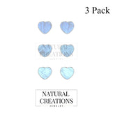 rainbow moonstone slice earrings