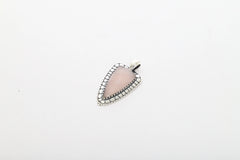 rose quartz pendant