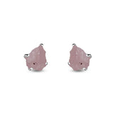 morganite earrings