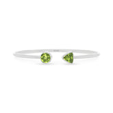 peridot cut bracelet