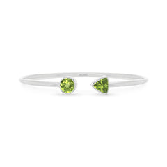 peridot cut bracelet