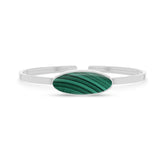 malachite rough bracelet