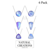 purple moonstone pendant