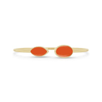 carnelian cab bracelet