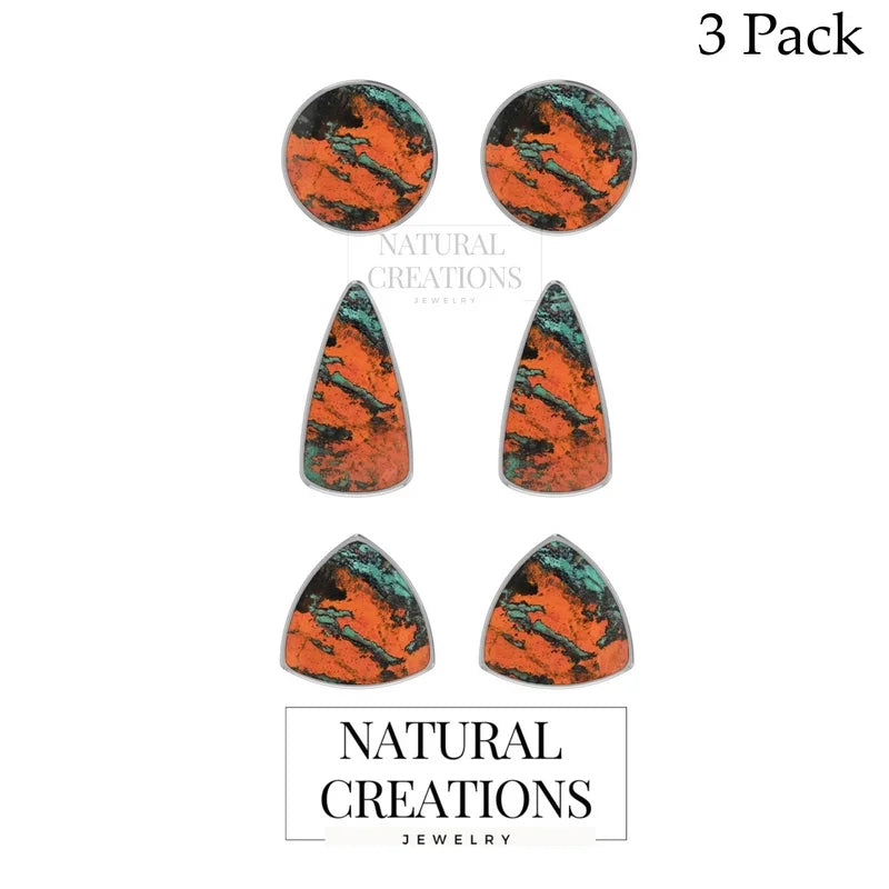sonora sunset jasper cab earrings