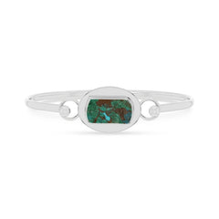 chrysocolla rough bracelet