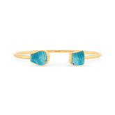 turquoise twister bracelet