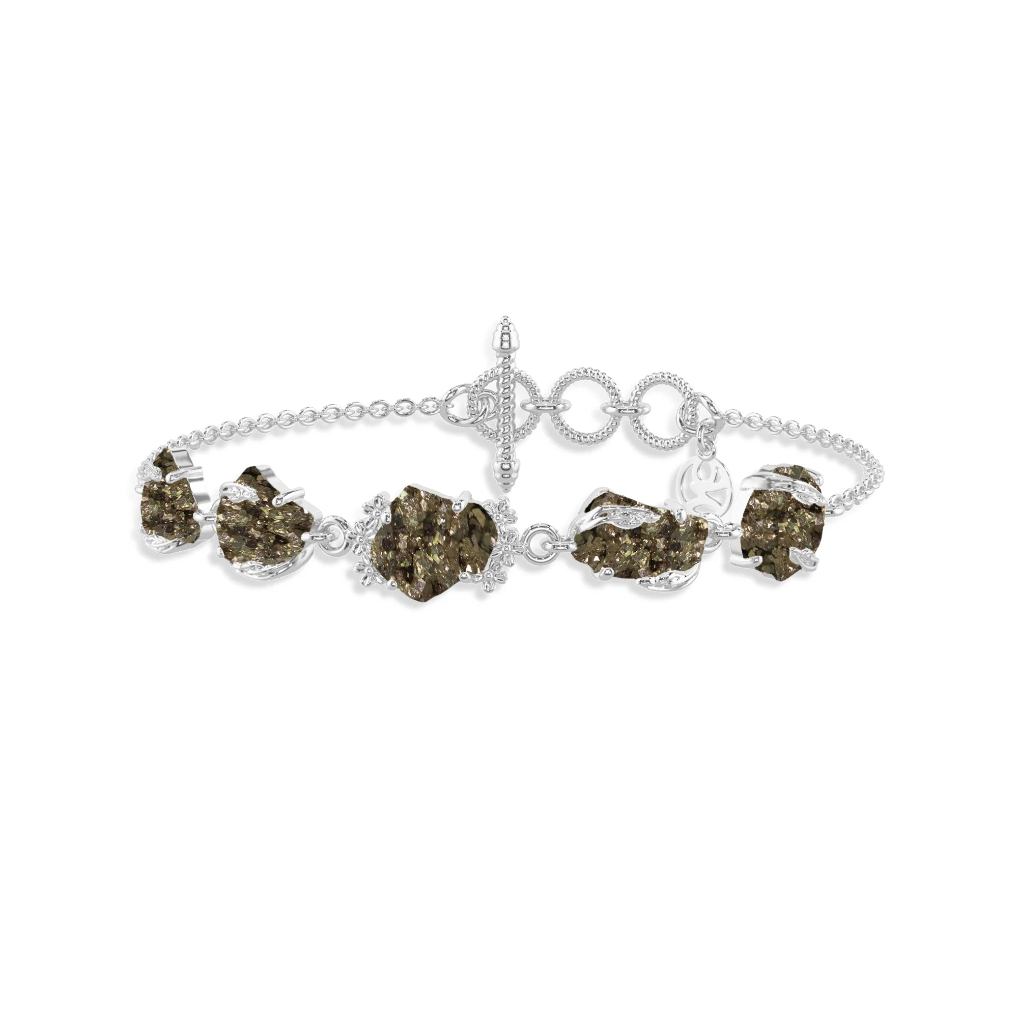 pyrite rough bracelet