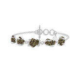 pyrite rough bracelet