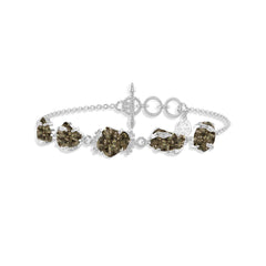 pyrite rough bracelet