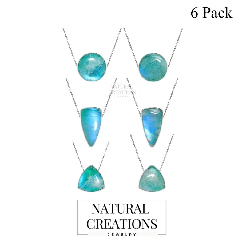 green moonstone pendant