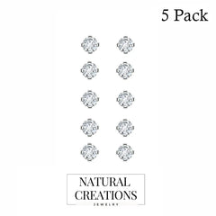 white topaz earrings