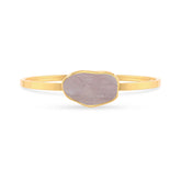 morganite rough bracelet