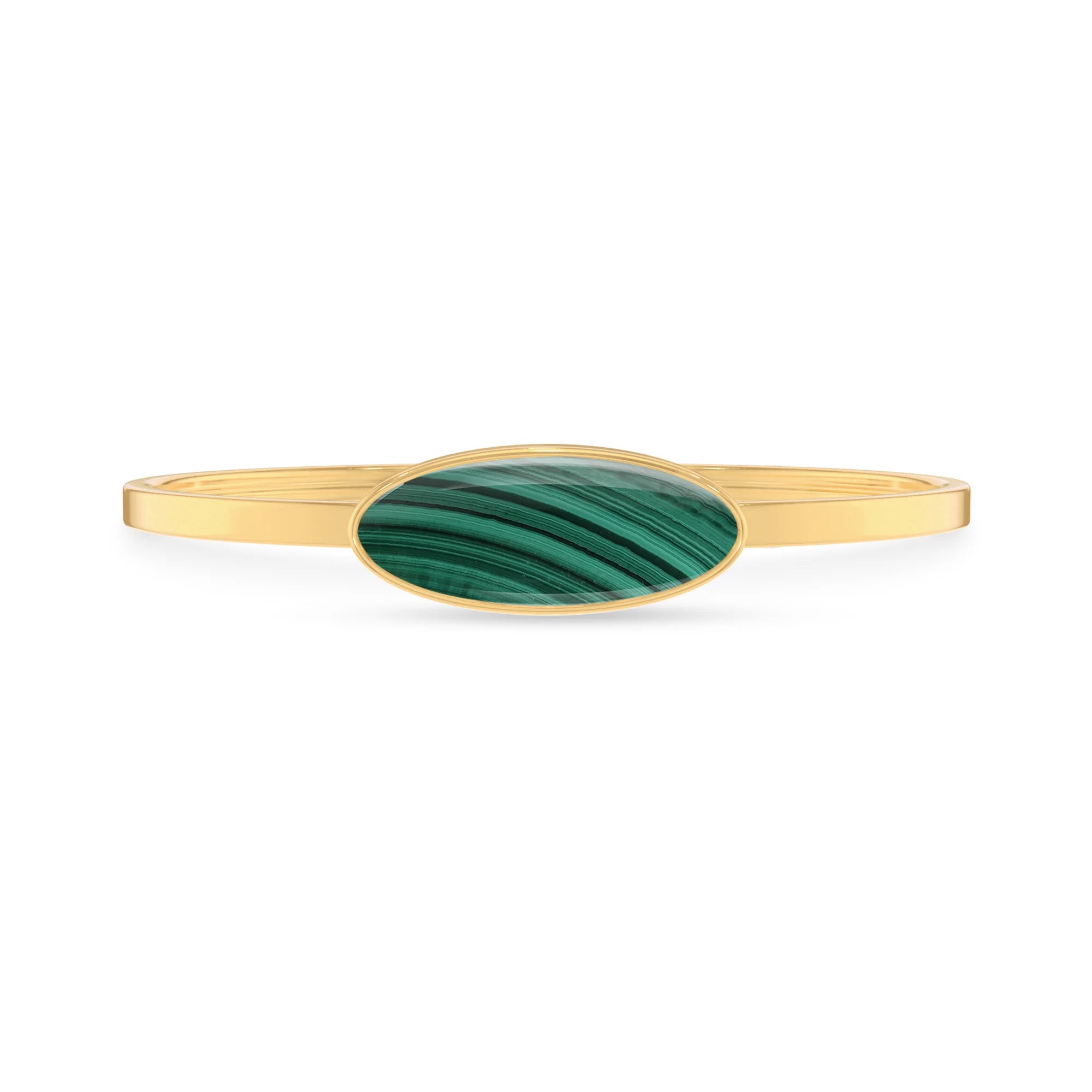 malachite rough bracelet