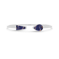 sodalite cab bracelet