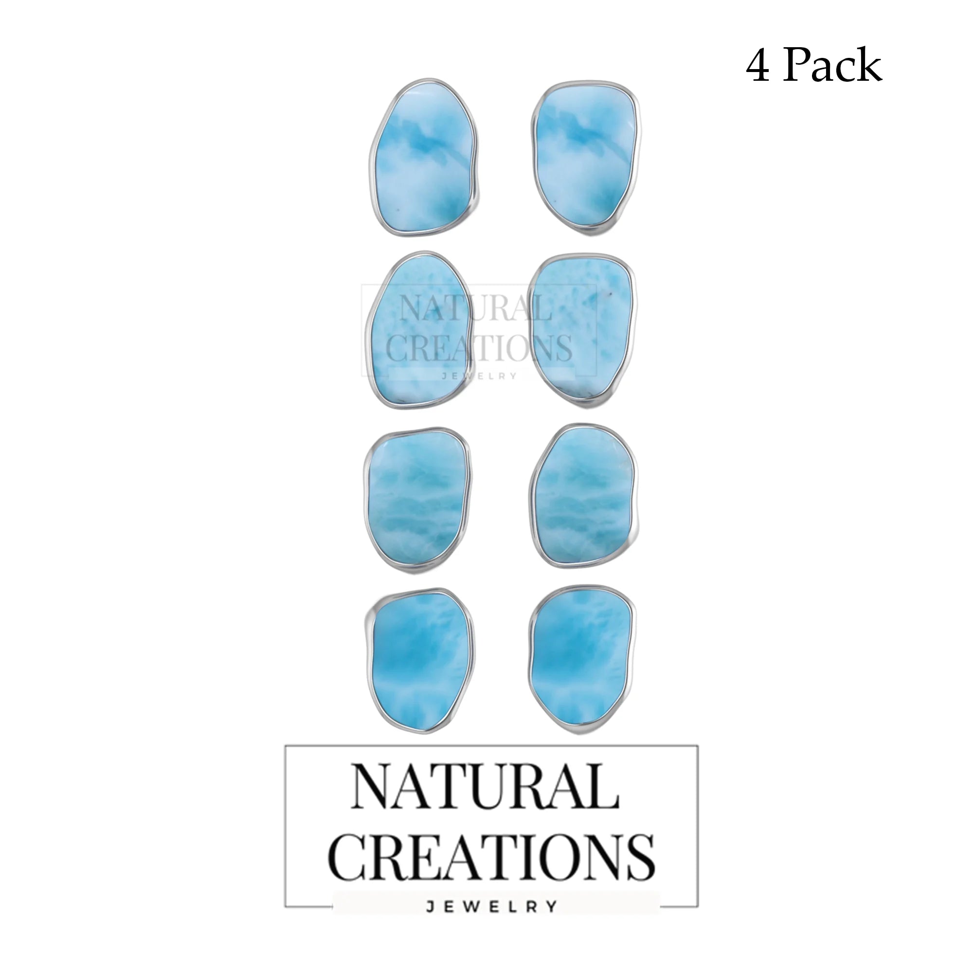 larimar earrings