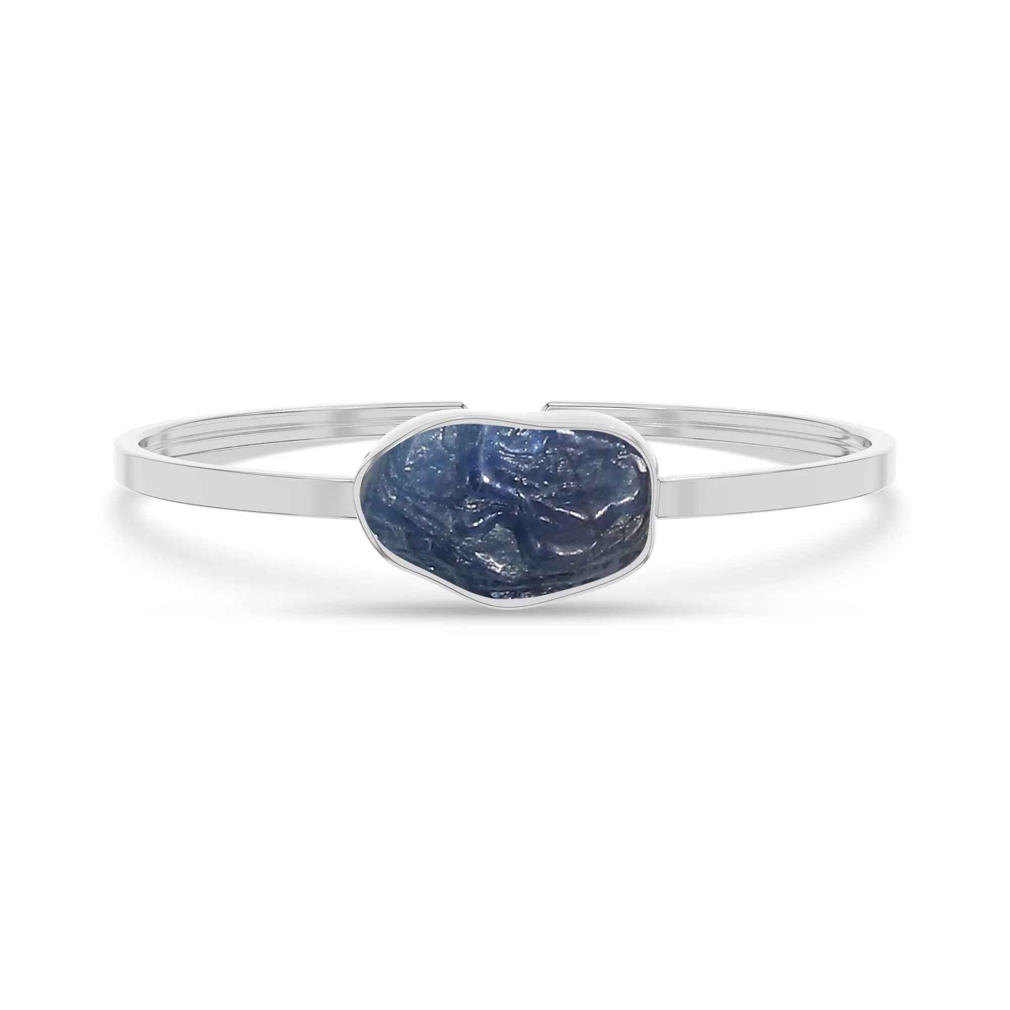 blue sapphire rough bracelet