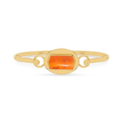 amber rough bracelet
