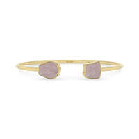 morganite twister bracelet