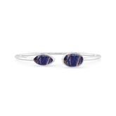 sodalite cab bracelet