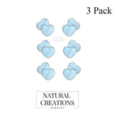 rainbow moonstone slice earrings