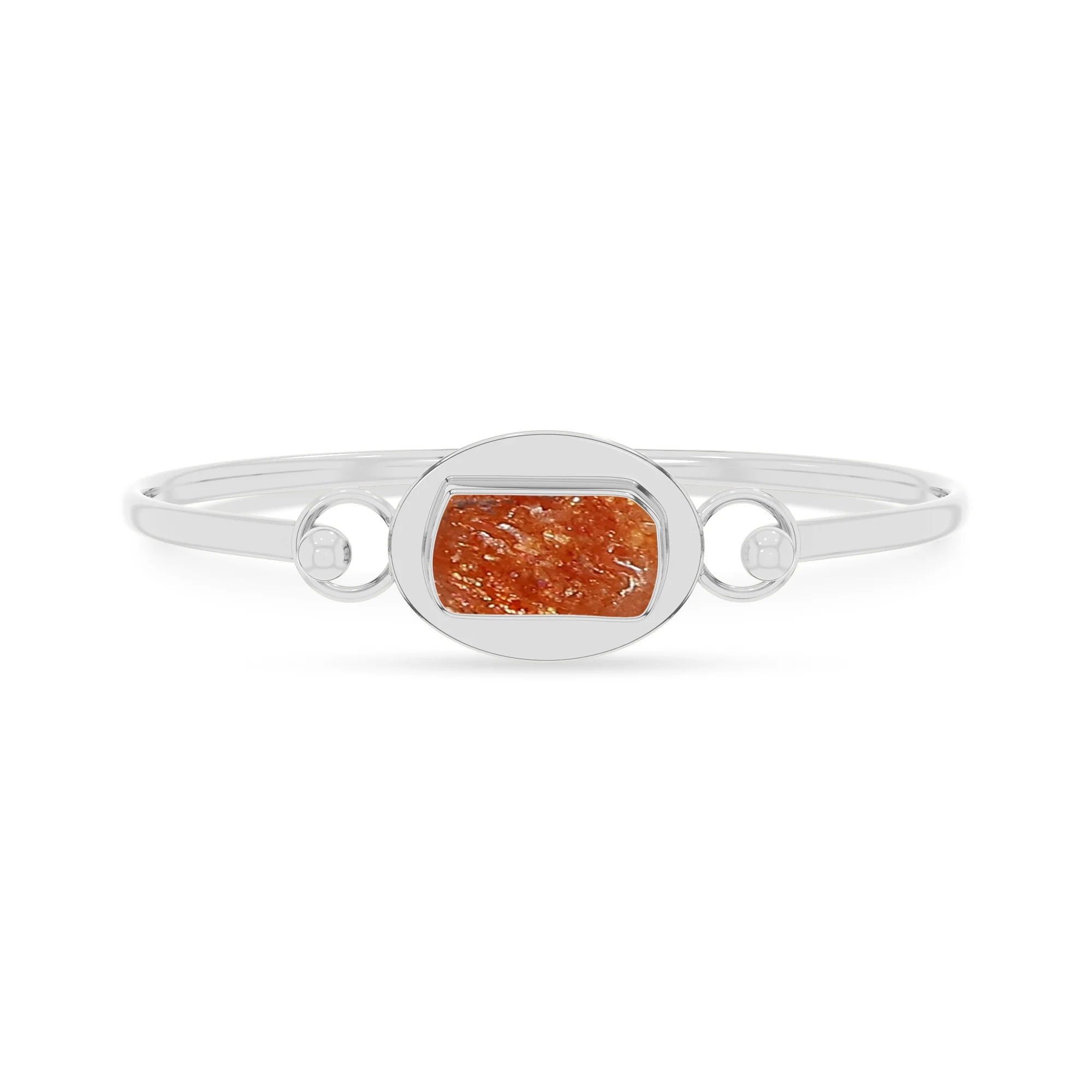 sunstone rough bracelet